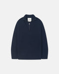Nanushka Kylen - Contrast Brushed Merino Sweater - Navy