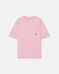 Nanushka Wren - Printed Cotton-Jersey T-Shirt - Pink/Roses
