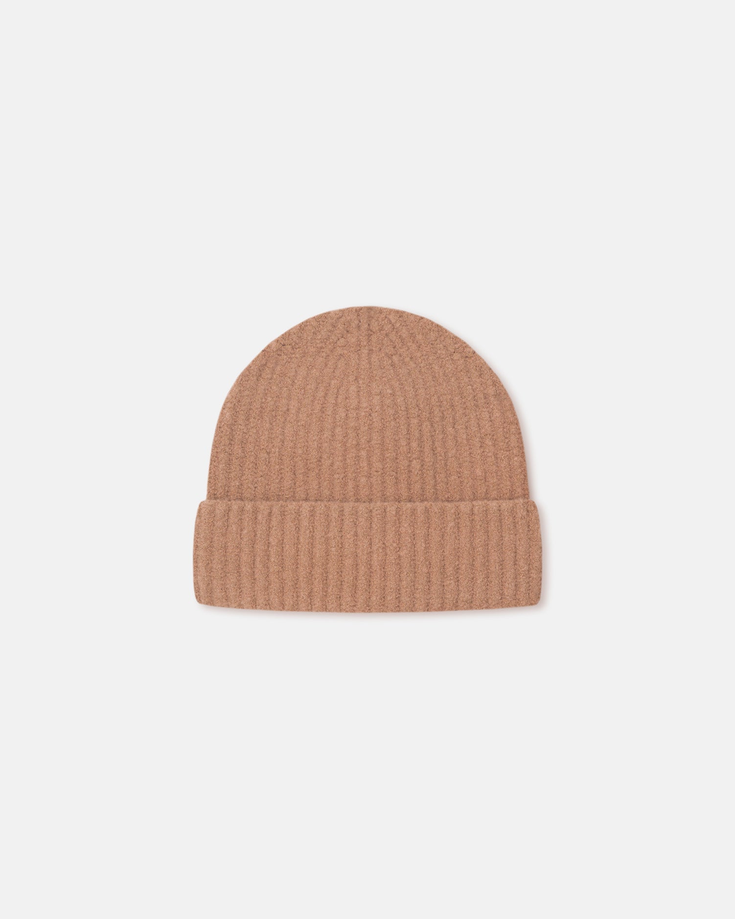 Nanushka Corey - Compact Boucle Beanie - Camel