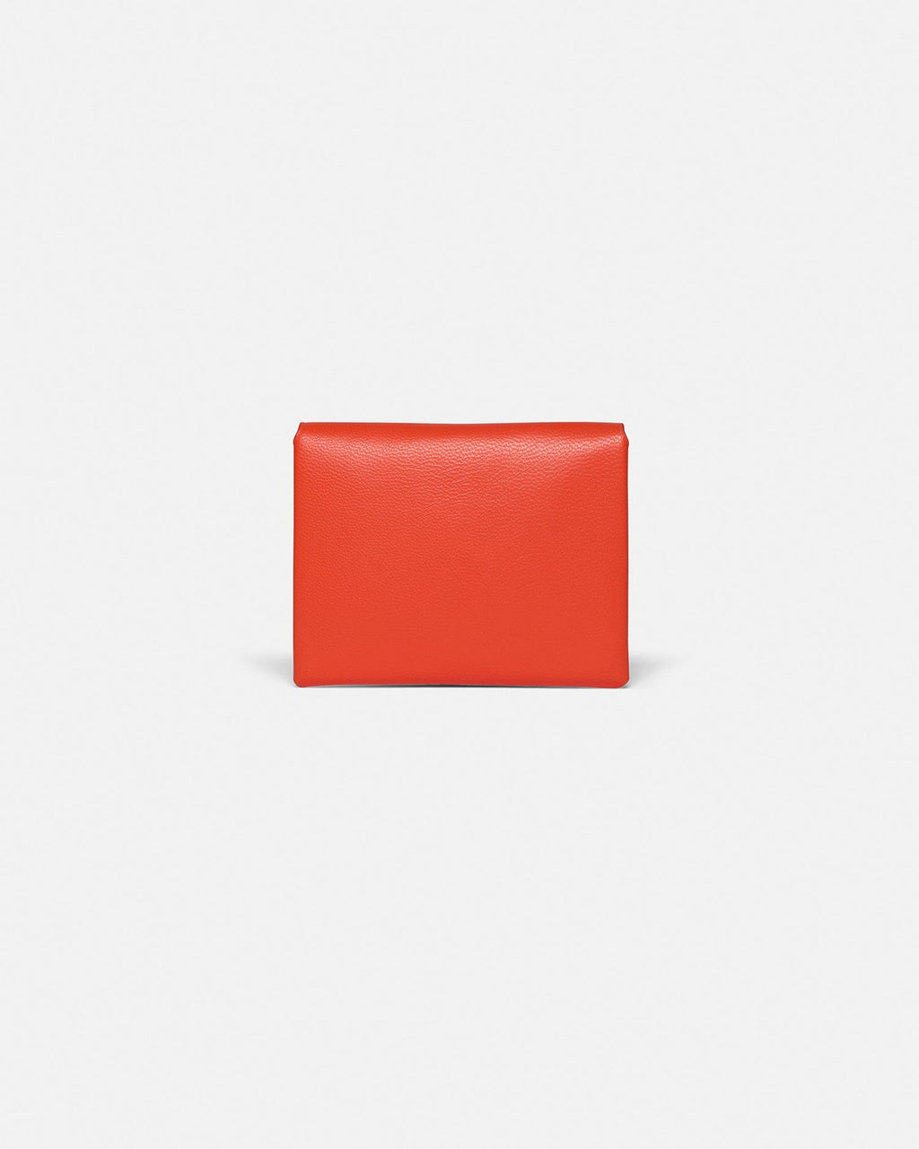 Nanushka Folded - Leather Cardholder - Red/Moonbeam