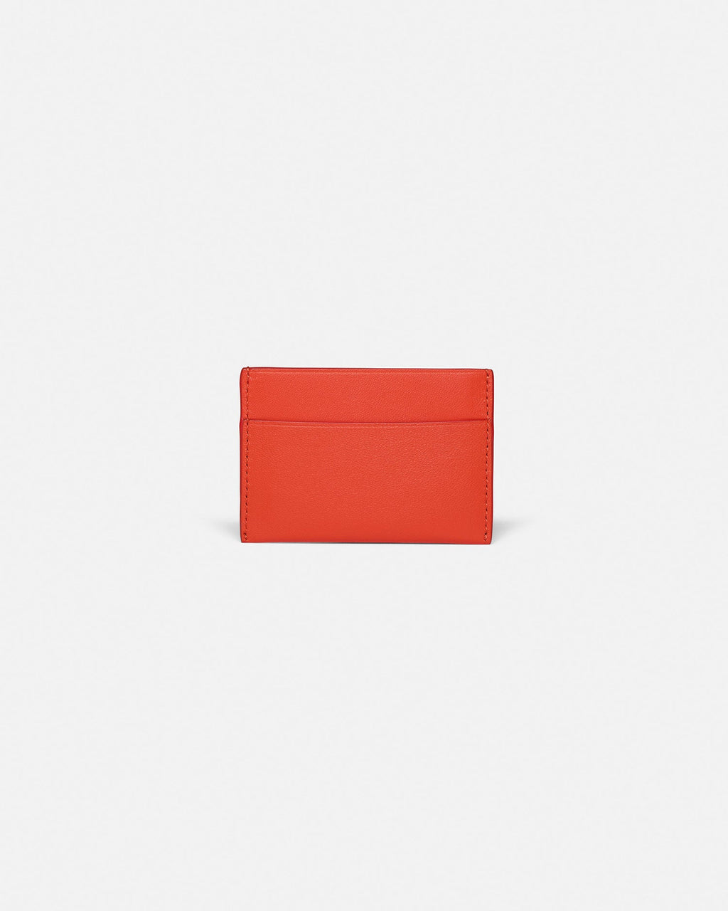 Nanushka Origami - Leather Cardholder - Red/Moonbeam