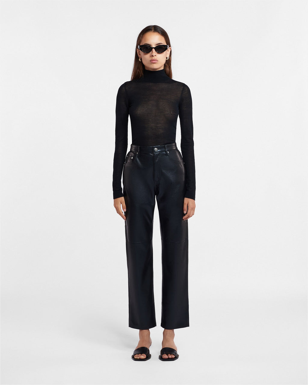 Nanushka Harri - Fine Merino Wool Top - Black