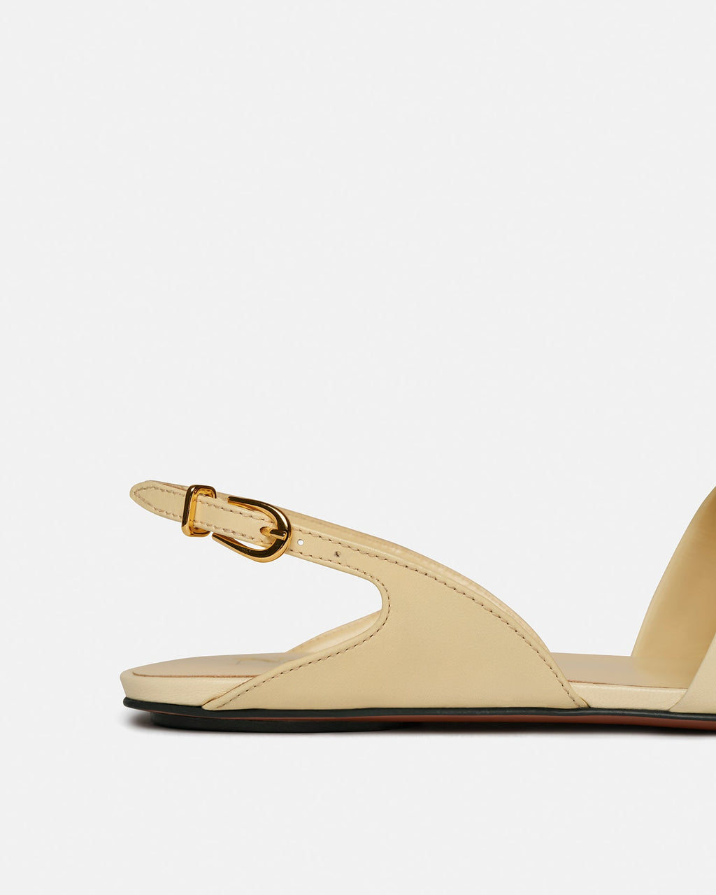 Nanushka Maimu - Leather Point-Toe Flats - Off White