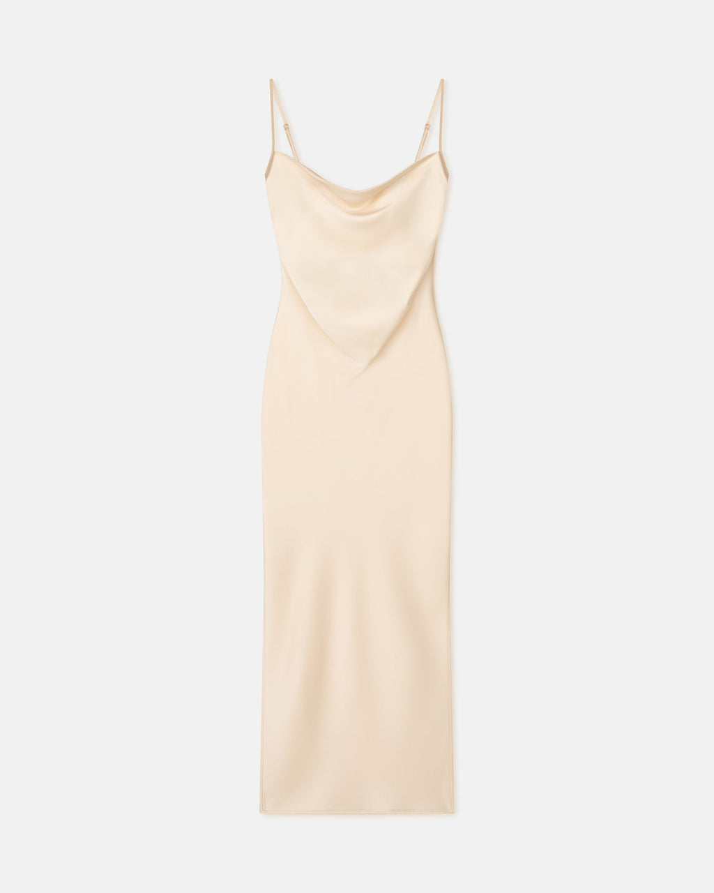 Nanushka Macia - Slip Satin Dress - Creme