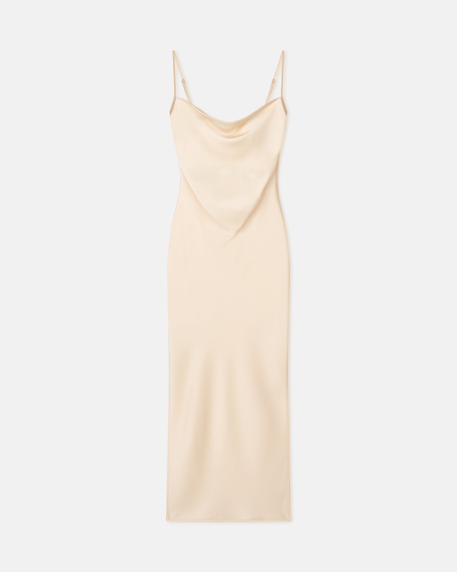 Nanushka Macia - Slip Satin Dress - Creme