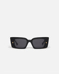 Nanushka Carmel - Bio-Plastic Rectangle-Frame Sunglasses - Black