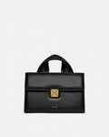 Nanushka The SANDI Lock - Top Handle Bag - Black