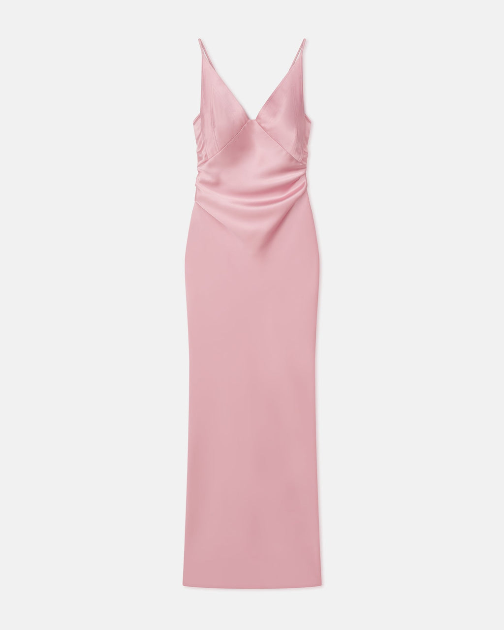 Nanushka Coeus - Slip Satin Maxi Dress - Pink