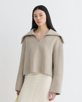 Nanushka Maxe - Double Wool Jacket - Stone