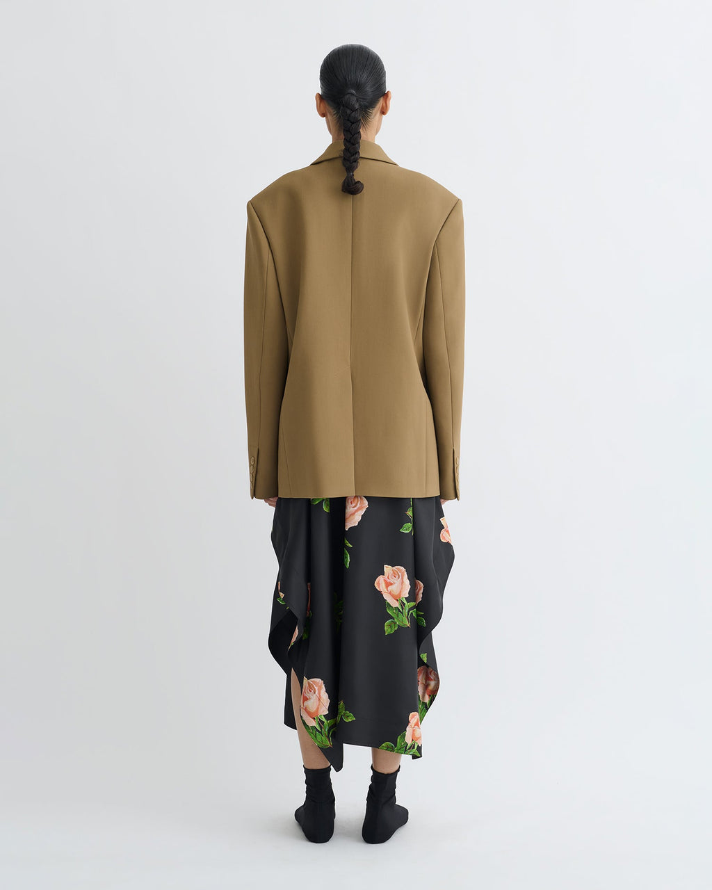 Nanushka Diante - Boxy Blazer - Brown