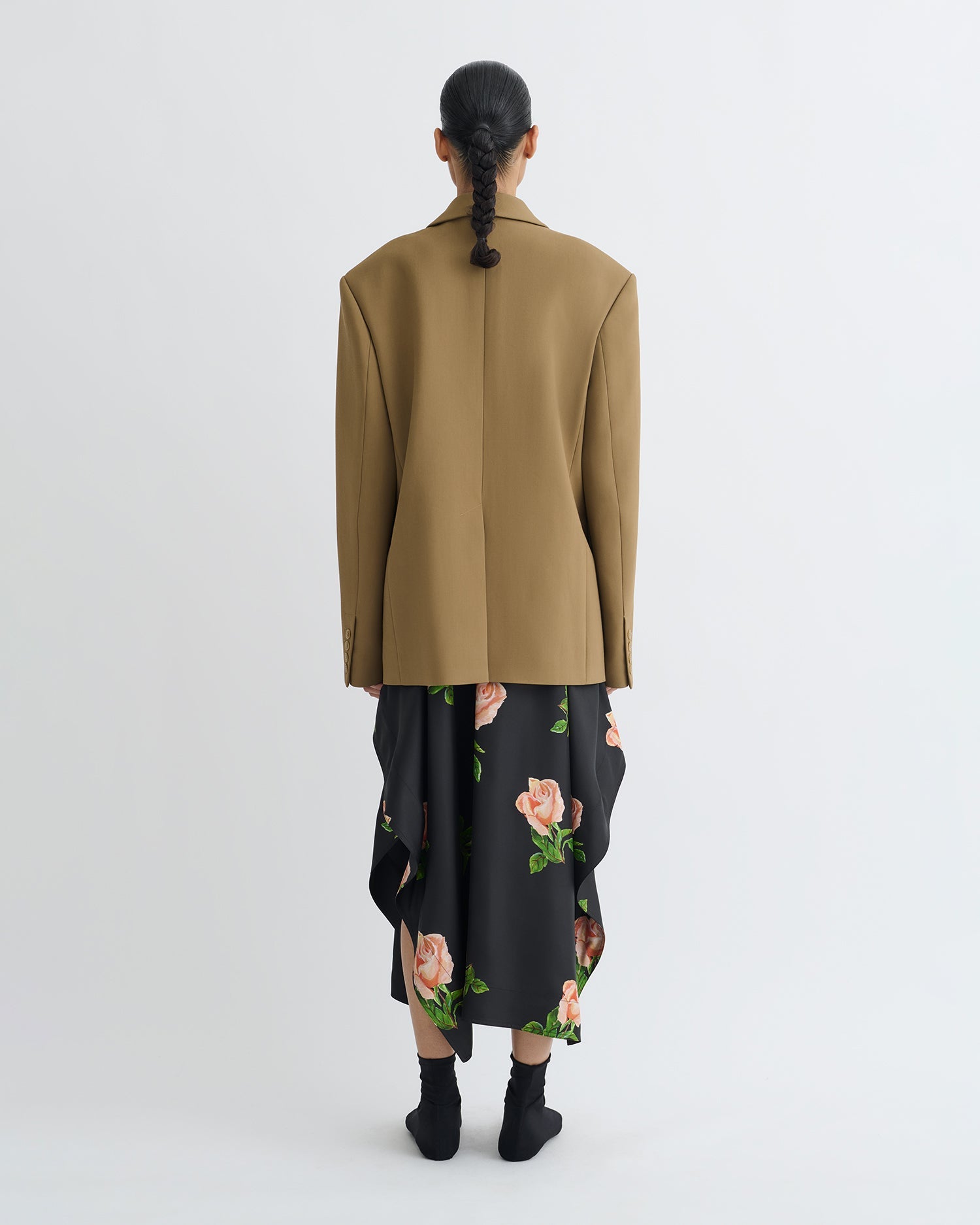 Nanushka Diante - Boxy Blazer - Brown