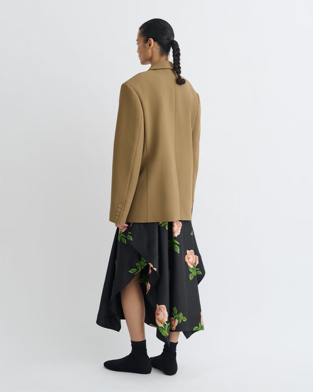 Nanushka Diante - Boxy Blazer - Brown