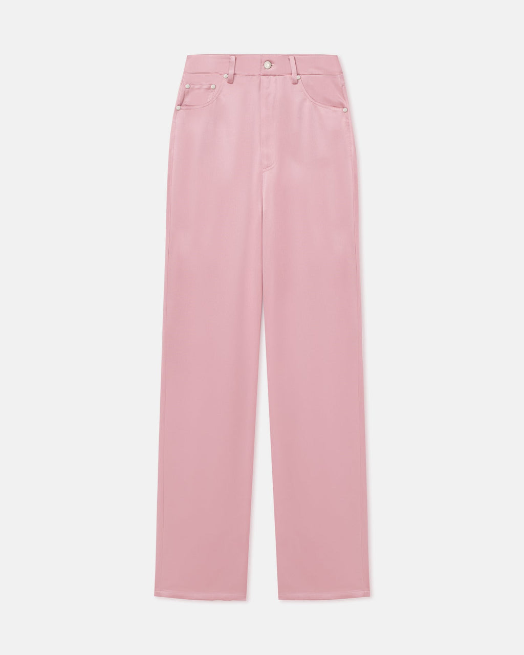 Nanushka Tita - Slip Satin Pants - Pink