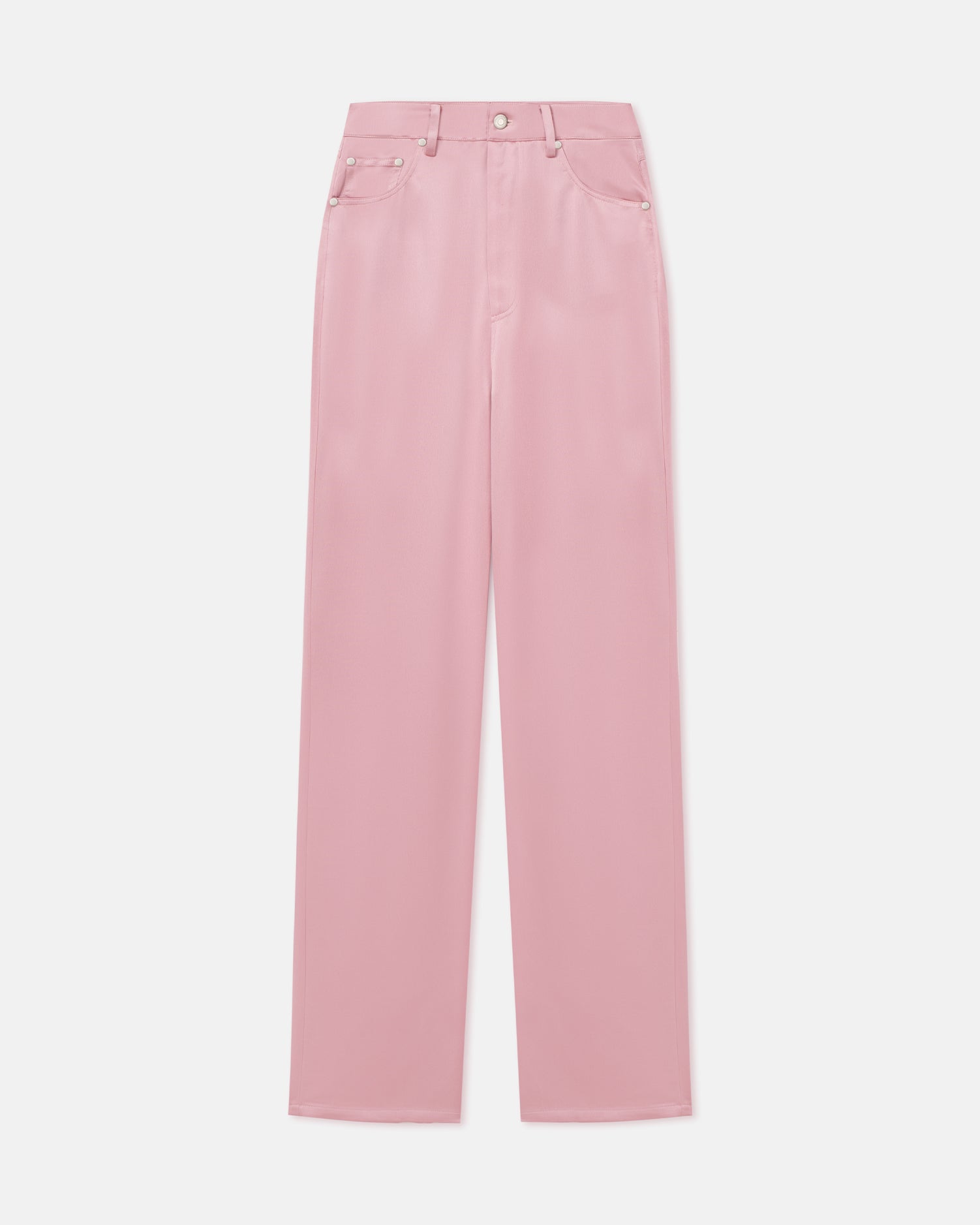 Nanushka Tita - Slip Satin Pants - Pink