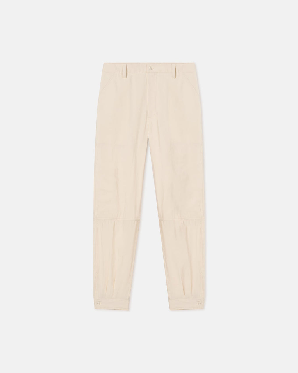 Nanushka Daron - Glass Poplin Pants - Oat