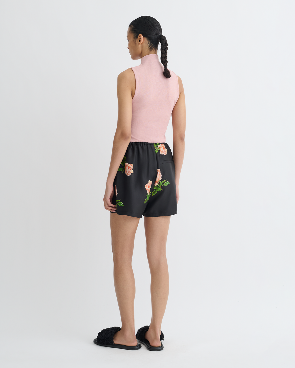 Nanushka Annyka - Mesh Jersey Top - Pink