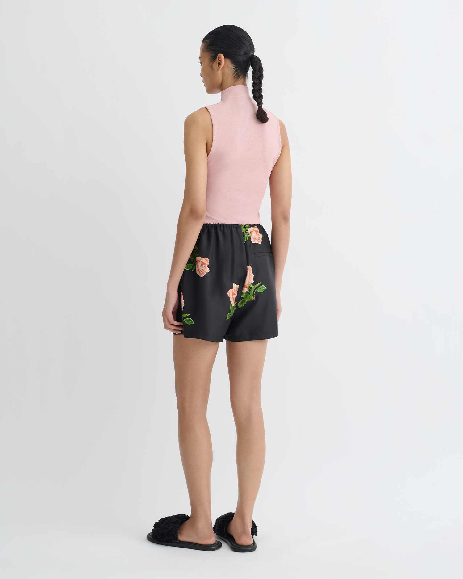 Nanushka Annyka - Mesh Jersey Top - Pink