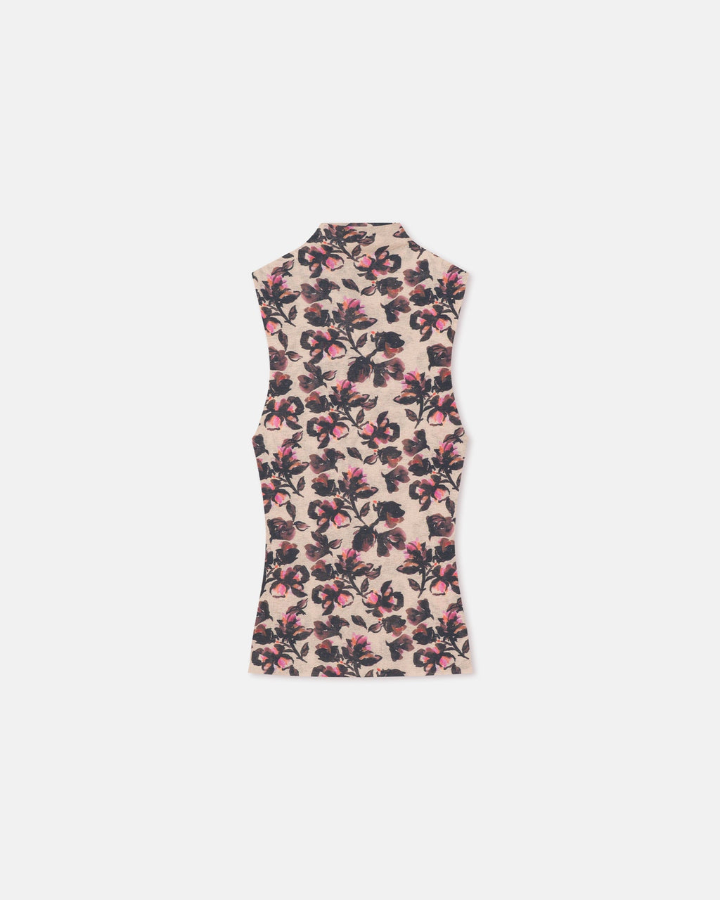 Nanushka Annyka - Printed Mesh Jersey Top - Tapestry Floral