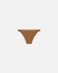 Nanushka Merve - Crochet Bikini Bottoms - Brown/Creme