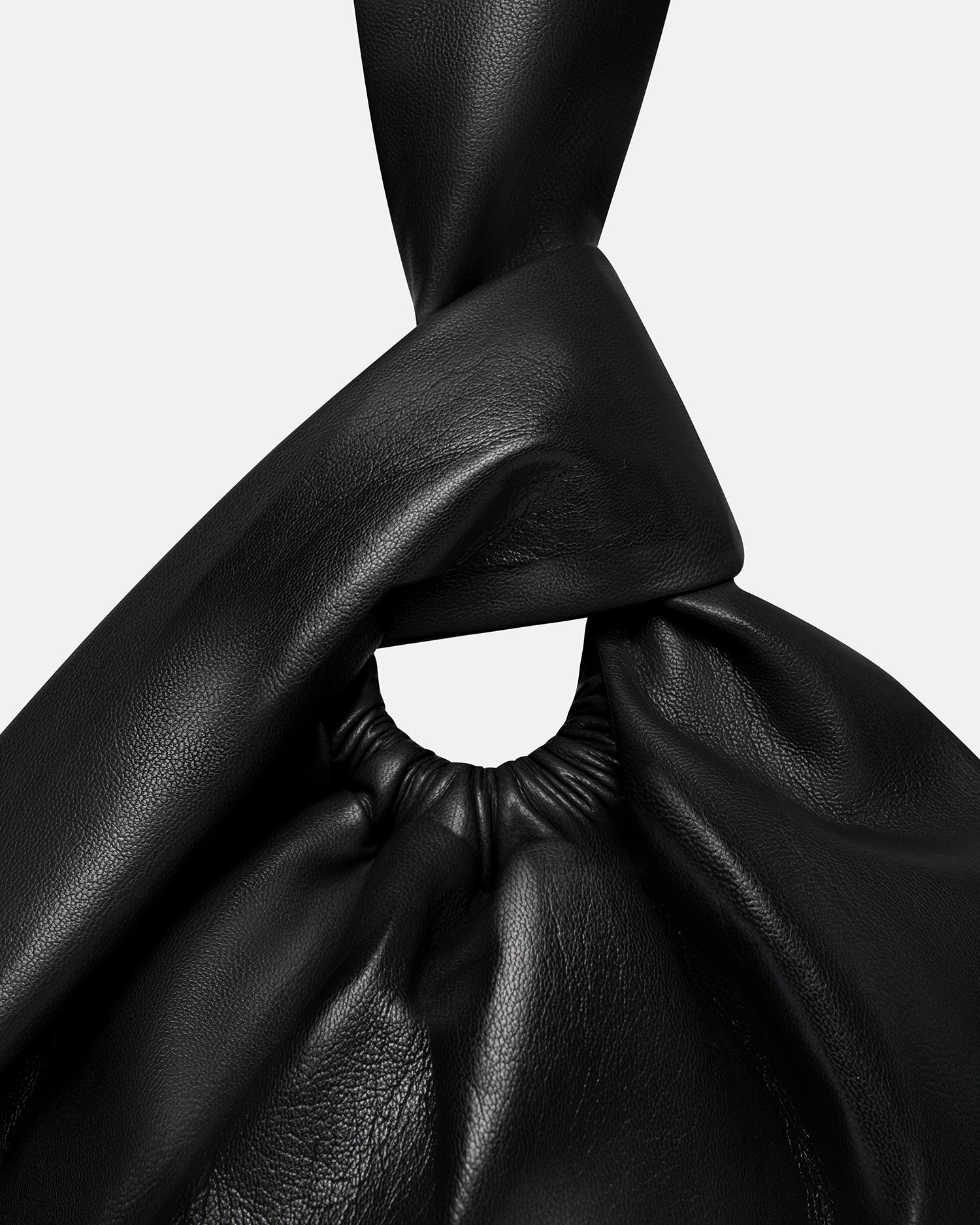 Nanushka Jen Drawstring - Okobor™ Alt-Leather Bag - Black