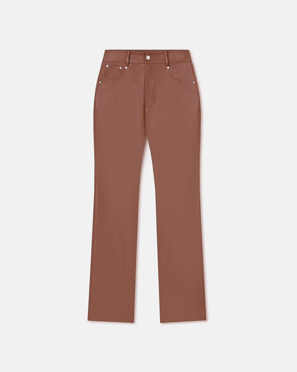 Nanushka Jacoba - Okobor™Alt-Leather Pants - Henna