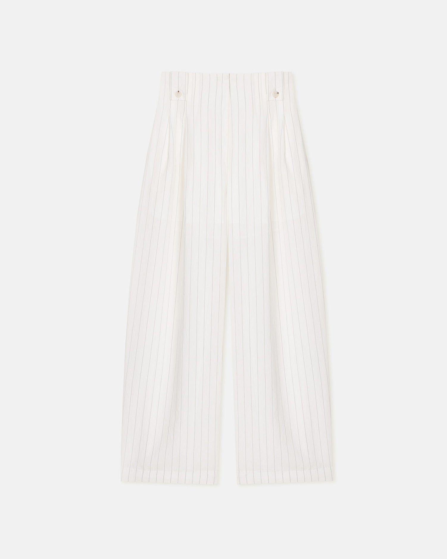 Nanushka Jenci - Pleated Wide-Leg Pants - White