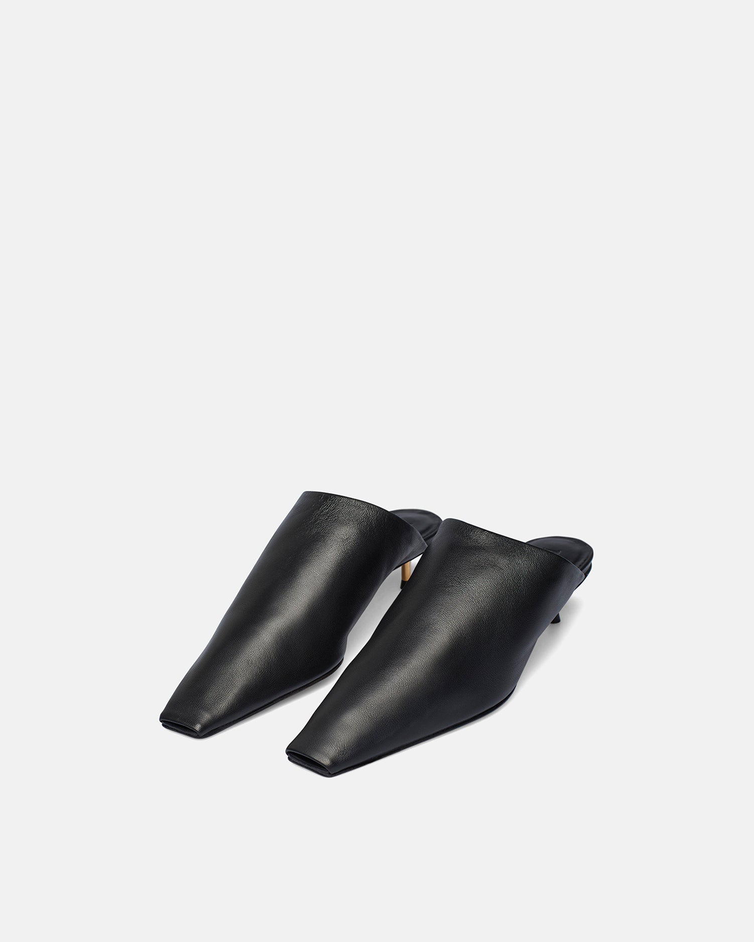 Nanushka Shakka - Nappa Mules - Black