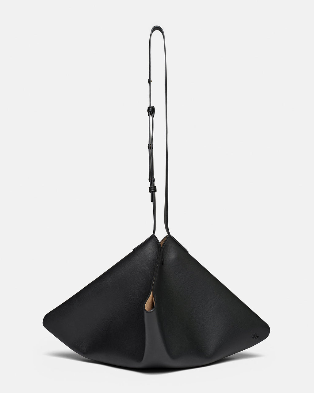 Nanushka The Square Bag Oversized - Alt-Nappa Bag - Black