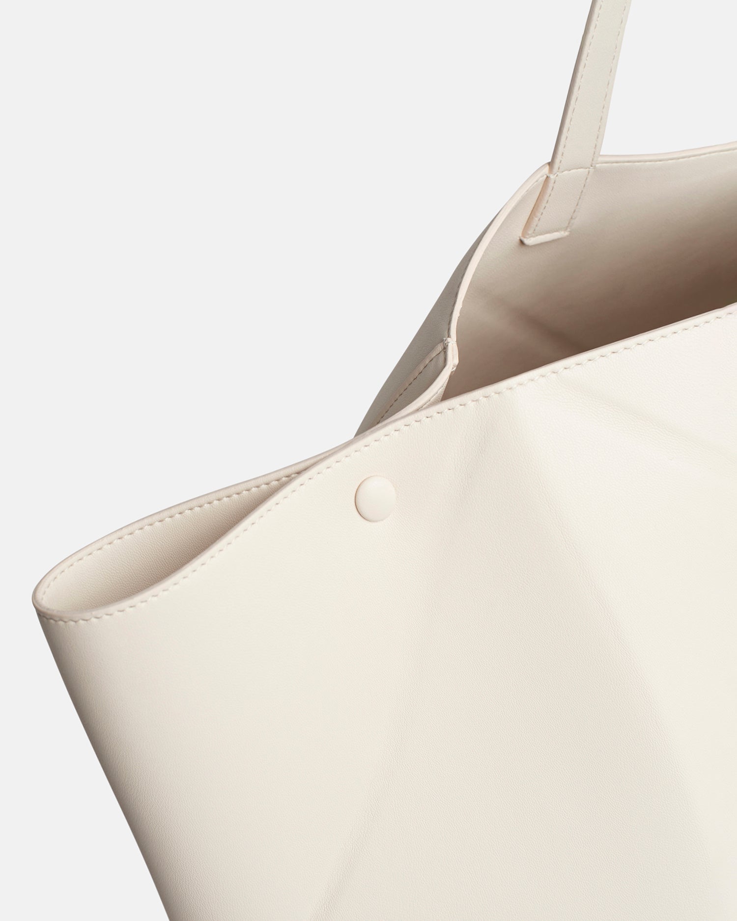 Nanushka Origami Tote Large - Alt-Nappa Tote - Off White
