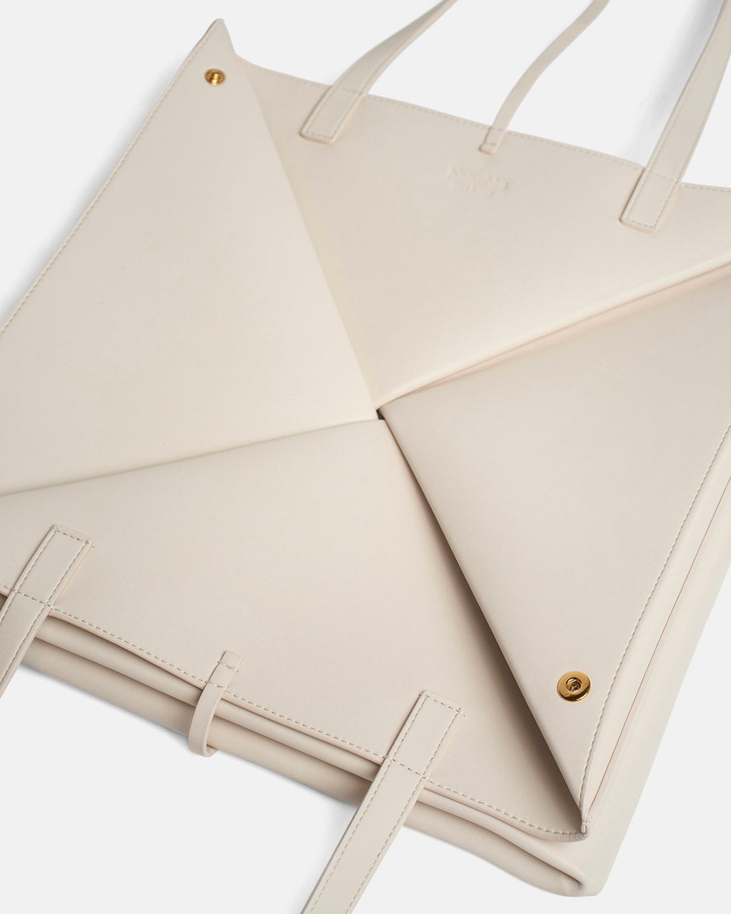 Nanushka Origami Tote Large - Alt-Nappa Tote - Off White