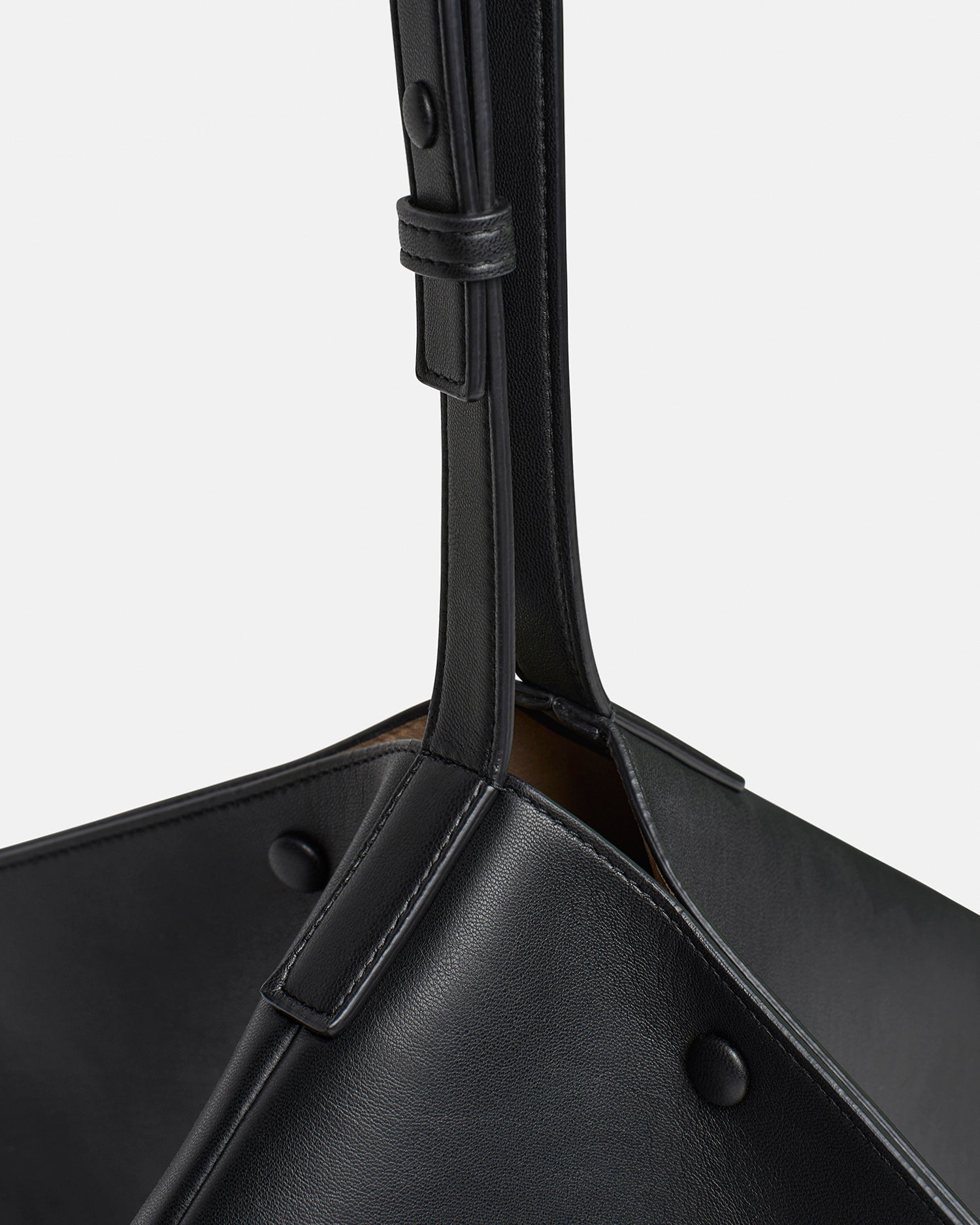 Nanushka The Square Bag Oversized - Alt-Nappa Bag - Black