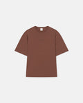 Nanushka Wren - Printed Cotton-Jersey T-Shirt - Rust/Poppyseed Cake